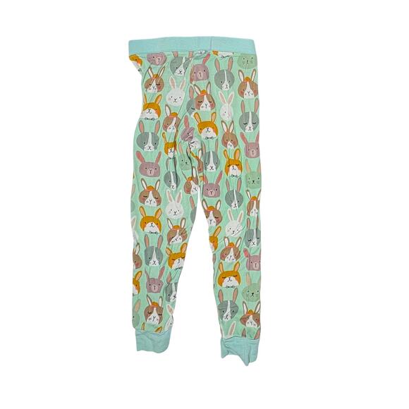 Little Sleepies Bamboo Rad Rabbits Pajama Pants Set Toddler 3T Easter Whimsygoth - Picture 4 of 7